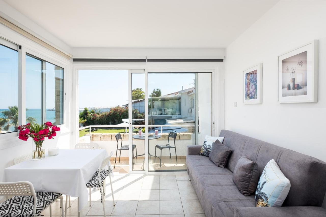 Oceanview Apartment Lárnaca Exterior foto